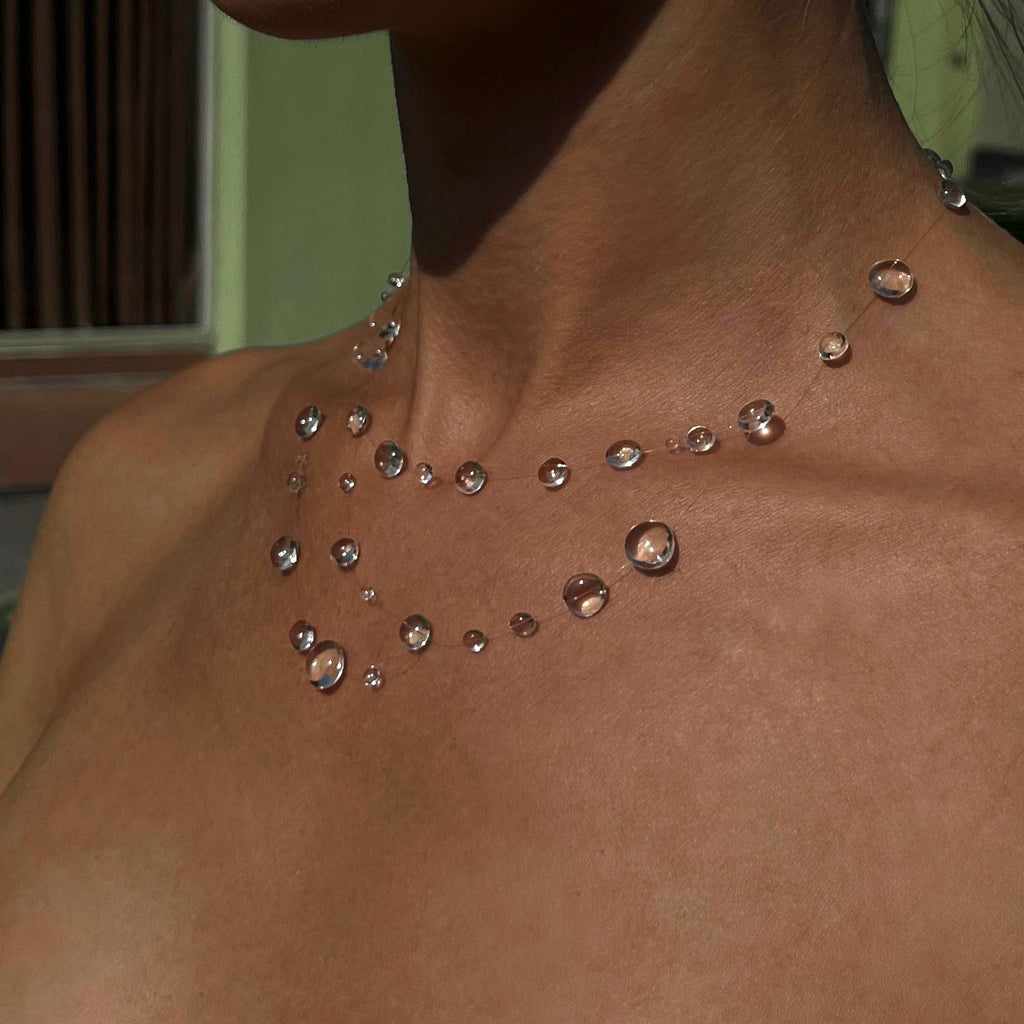 Dew Necklace, Handmade Jewelry "Royal Necklace"