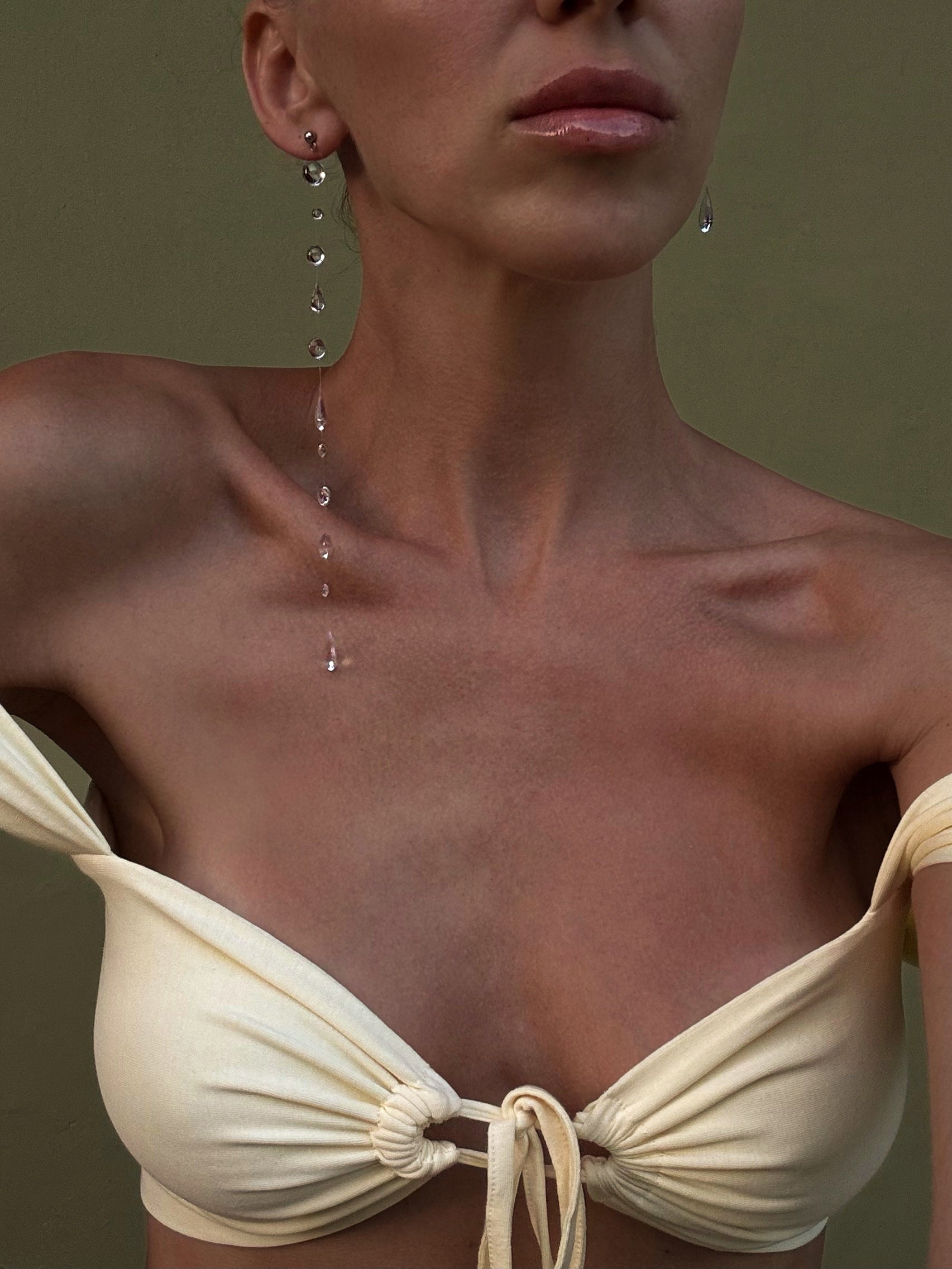 Asymmetry Earrings, Handmade Jewelry