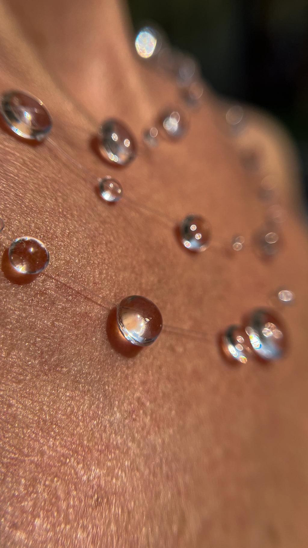 Dew Necklace, Handmade Jewelry "Royal Necklace"