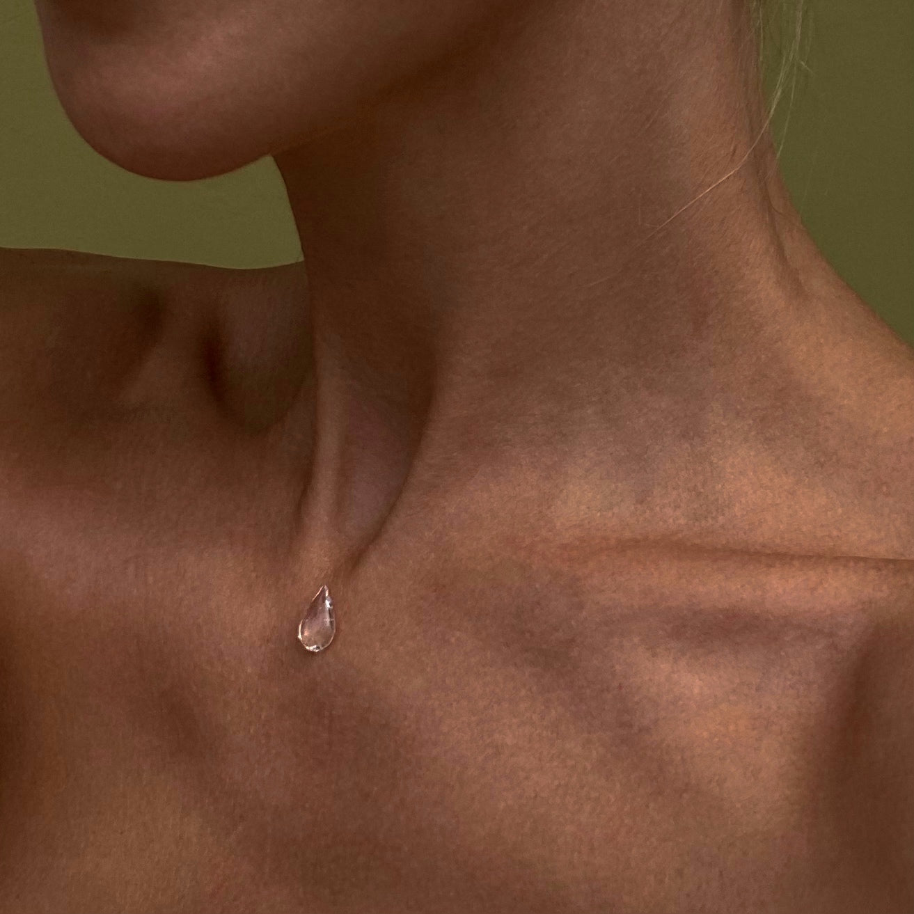 Dew Necklace, Handmade Jewelry "Necklace Drop"